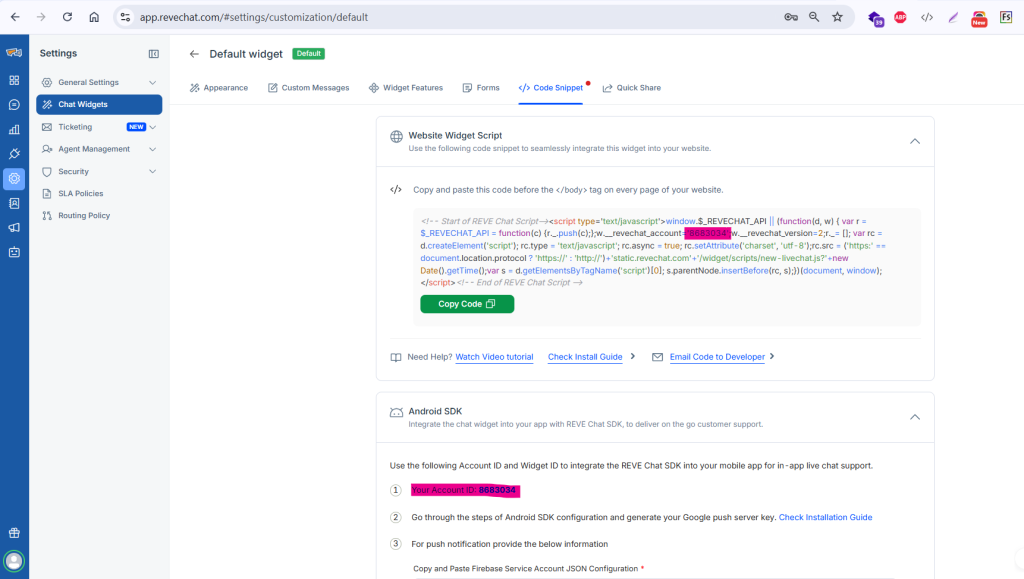 How to access your your account id
