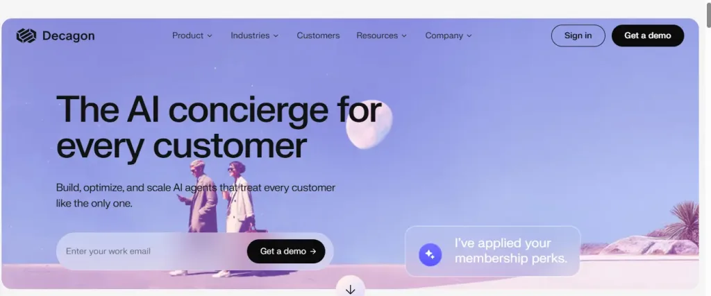 Decagon AI builds enterprise-grade agentic experiences for large retail brands