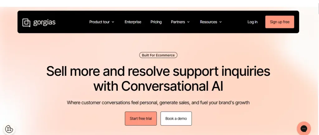 Gorgias: Best for E-commerce brands (especially Shopify)