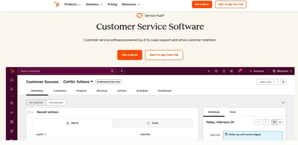 HubSpot Service Hub